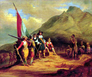 Dutch settlers around the Cape