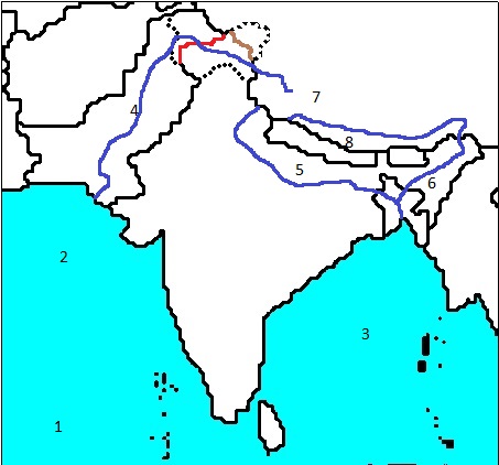 South Asia geography
