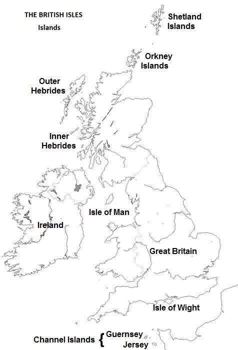 The British Isles - Islands